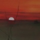 tramonto all'osservatorio 180cm x 160